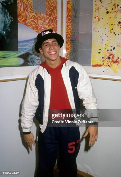 Singer Danny Wood of New Kids On The Block, circa 1989.