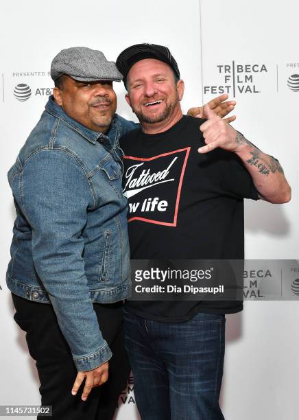 Eric K. Ward and Bud Gaugh attend the "Sublime" screening during the 2019 Tribeca Film Festival at Village East Cinema on April 28, 2019 in New York...