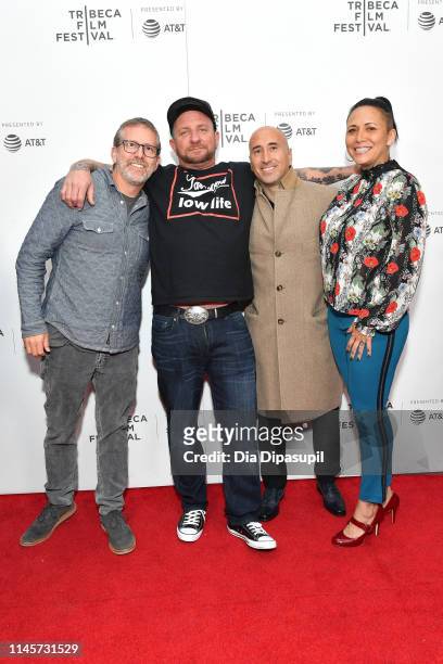 Scott Seine, Bud Gaugh, Joe Carlone, and Troy Dendekker attend the "Sublime" screening during the 2019 Tribeca Film Festival at Village East Cinema...
