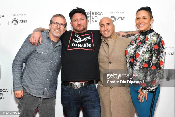 Scott Seine, Bud Gaugh, Joe Carlone, and Troy Dendekker attend the "Sublime" screening during the 2019 Tribeca Film Festival at Village East Cinema...