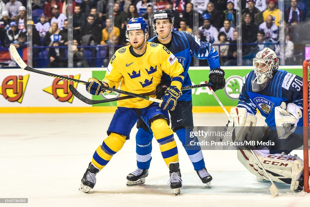 Finland v Sweden: Quarter Final - 2019 IIHF Ice Hockey World Championship Slovakia