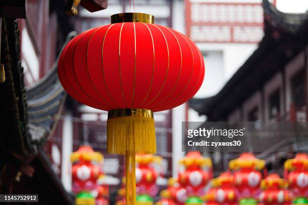 red lanterns in chinese new year,china - east asia, - china east asia stock pictures, royalty-free photos & images