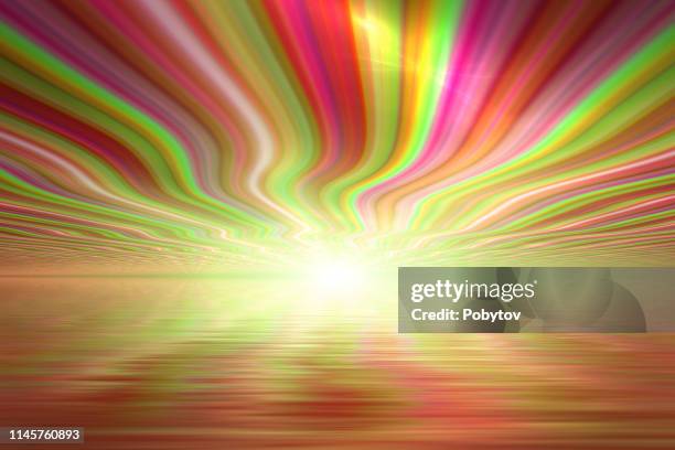 fantastic seascape - dramatic landscape stock illustrations