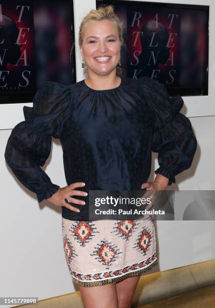 Actress Kathleen McClellan attends the Los Angeles Special Screening Of "Rattlesnakes" at Downtown Independent on April 28, 2019 in Los Angeles,...