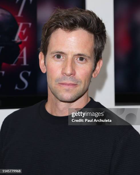 Actor Christian Oliver attends the Los Angeles Special Screening Of "Rattlesnakes" at Downtown Independent on April 28, 2019 in Los Angeles,...