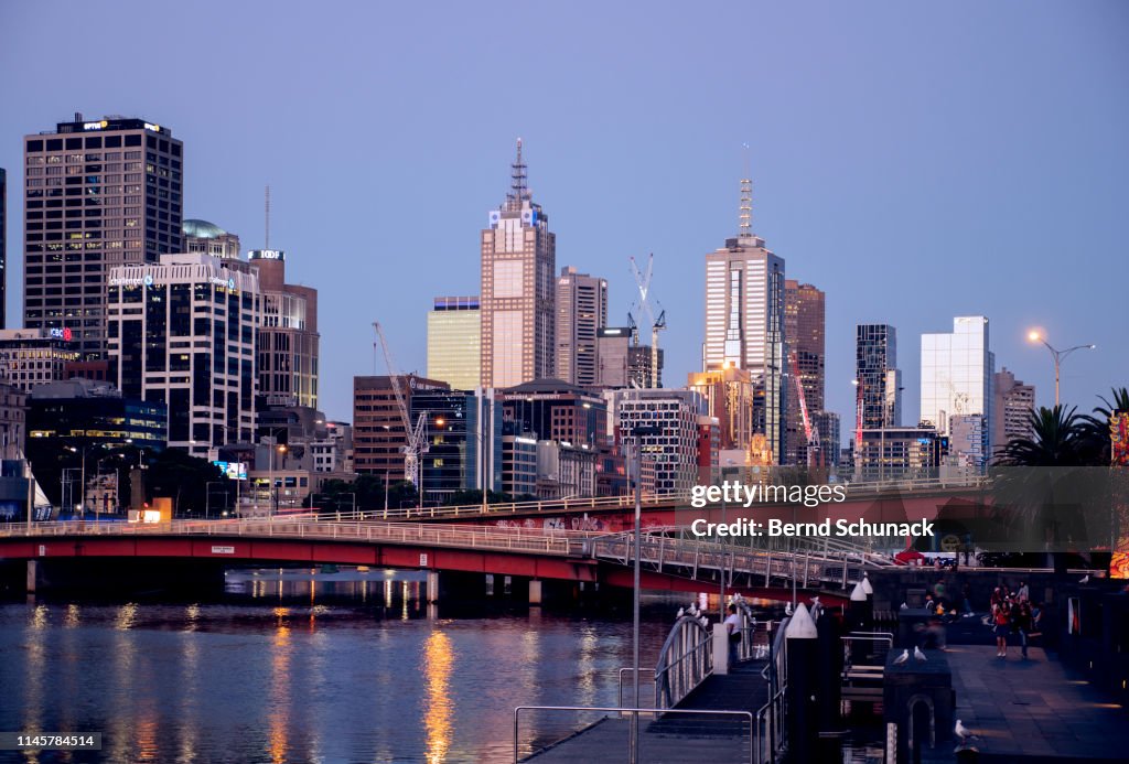 Melbourne at Dusk