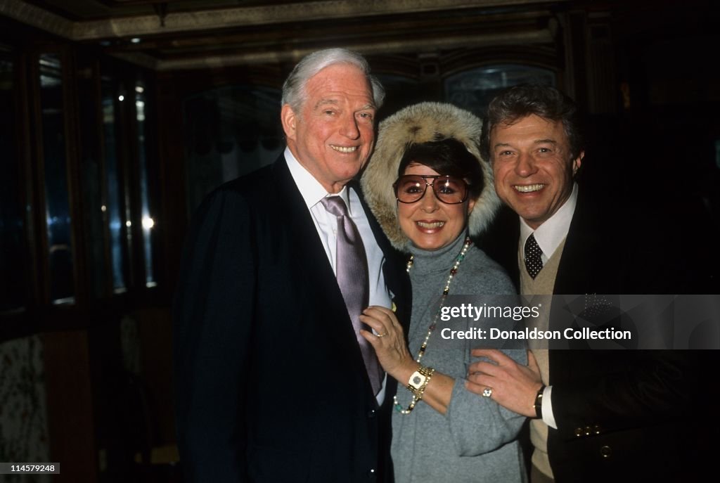 Sidney Sheldon And Steve Lawrence And Eydie Gorme Portrait
