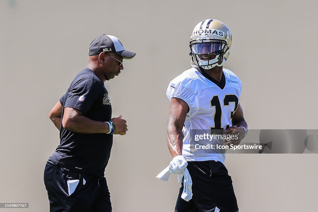 NFL: MAY 23 New Orleans Saints OTA