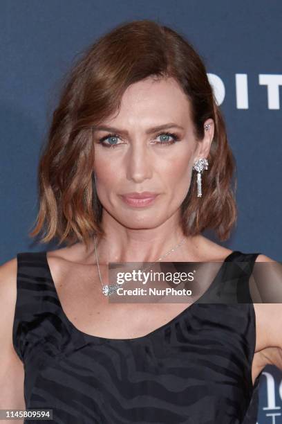 Nieves Alvarez attends the VIII VOGUE 'Who´s On Next' party photocall at Gran Maestre Theatre in Madrid, Spain on May 23, 2019