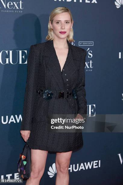 Lulu Figueroa attends the VIII VOGUE 'Who´s On Next' party photocall at Gran Maestre Theatre in Madrid, Spain on May 23, 2019
