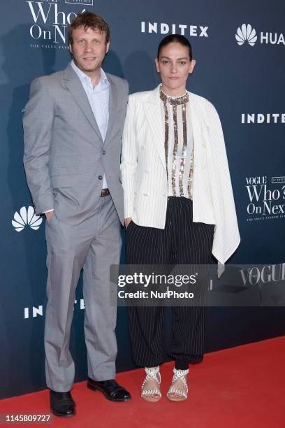 Laura Ponte attends the VIII VOGUE 'Whos On Next' party photocall at Gran Maestre Theatre in Madrid, Spain on May 23, 2019