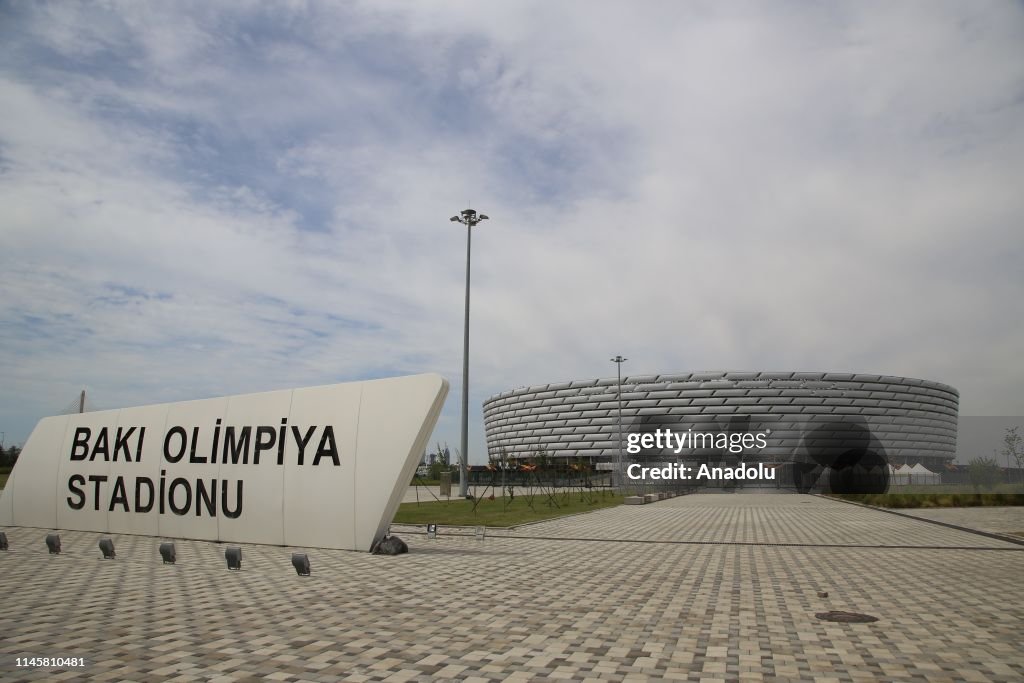 Ahead of UEFA Europa League final match in Baku