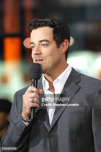 Carson Daly during MTV's "TRL" Tsunami Relief Benefit with Carson Daly and Sharon Osbourne - February 3, 2005 at MTV Studios, Times Square in New...