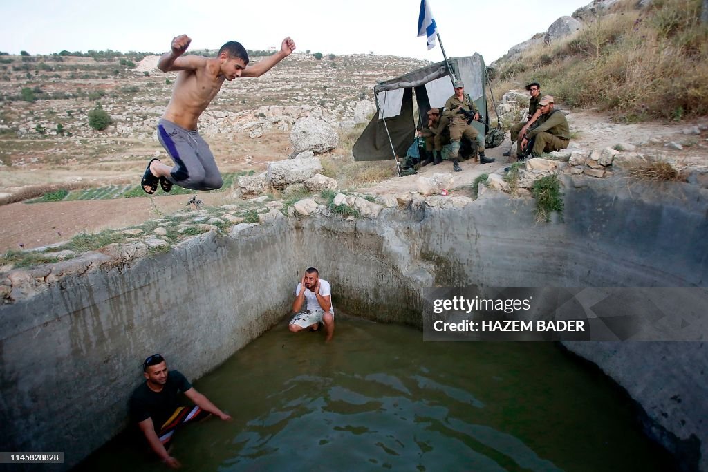 PALESTINIAN-ISRAEL-CONFLICT-HEAT