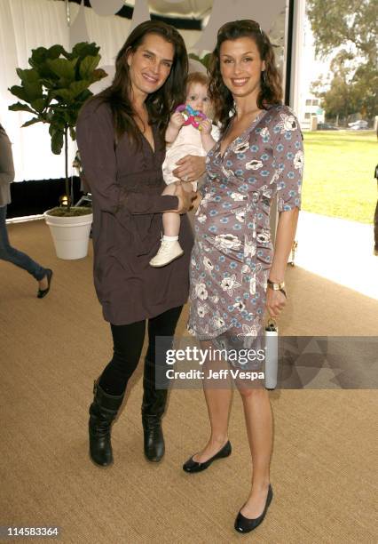 Brooke Shields and Bridget Moynahan during Coach Fragrance Launch to Benefit EBMRF in Los Angeles, California, United States.