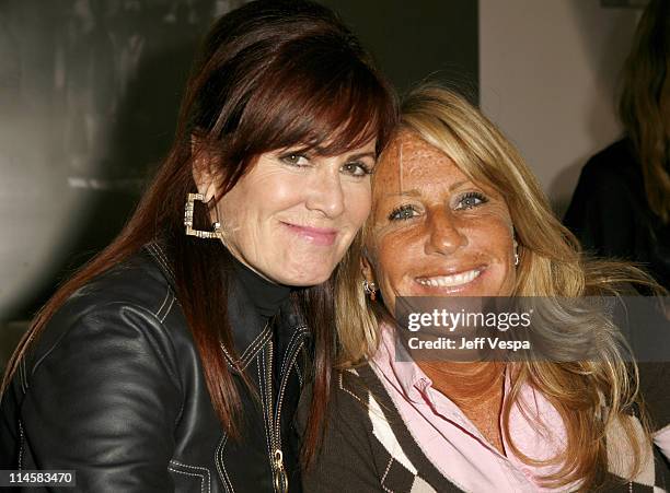 Molly Madden and Cynthia Pett-Dante during Coach Fragrance Launch to Benefit EBMRF in Los Angeles, California, United States.