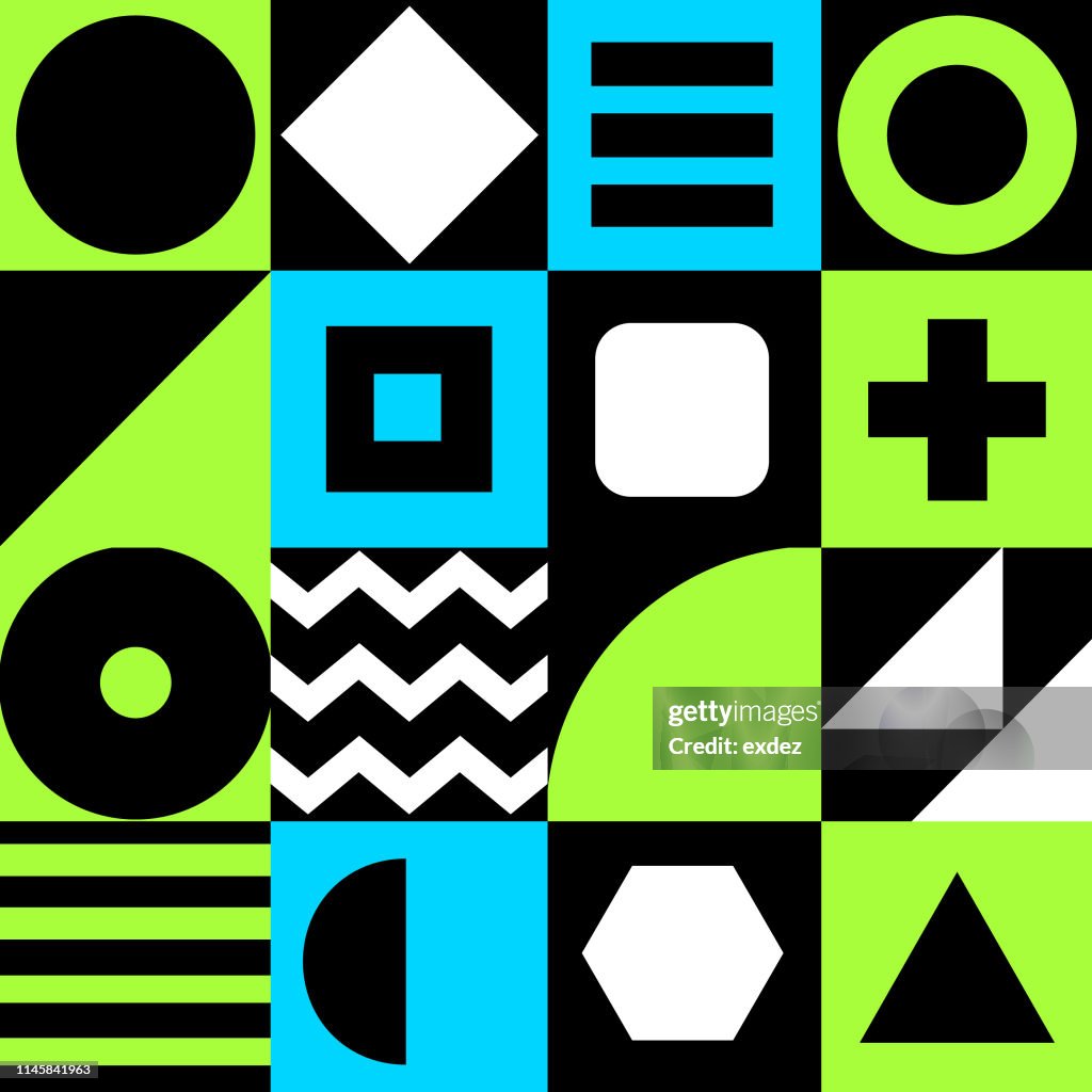 Small Shape Pattern Seamless Shape Pattern High-Res Vector Graphic - Getty Images