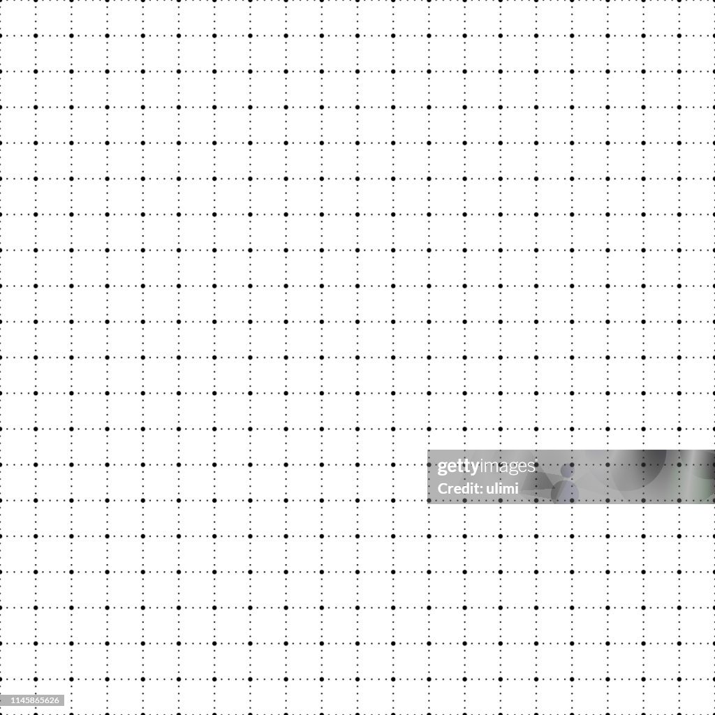 Seamless graph paper with dots