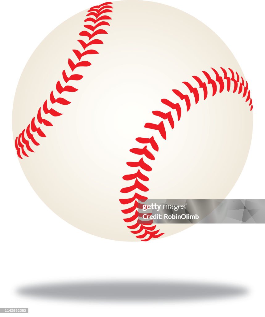 Baseball MidAir Shadow Icon