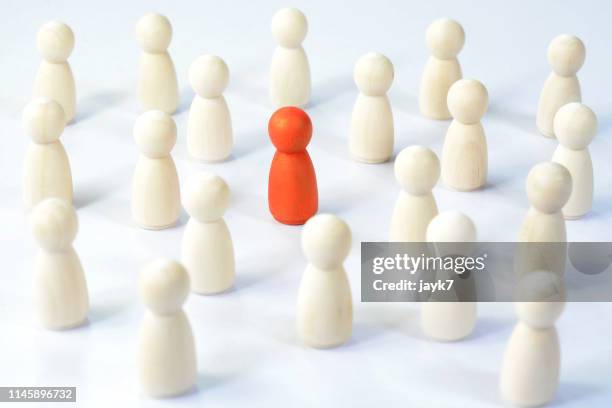 standing out from the crowd - customer satisfaction stock pictures, royalty-free photos & images