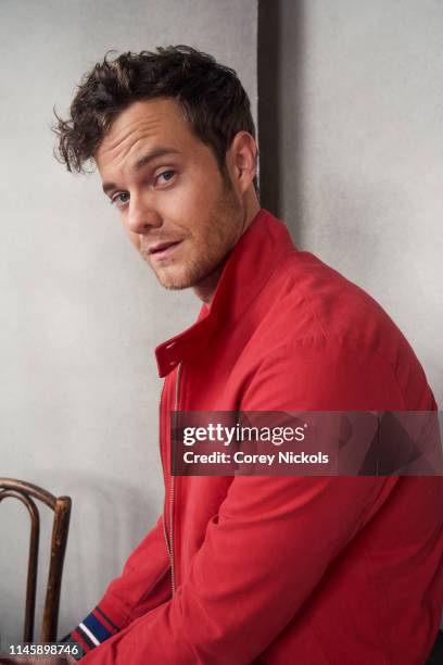 Jack Quaid of the film 'Plus One' poses for a portrait during the 2019 Tribeca Film Festival at Spring Studio on April 27, 2019 in New York City.