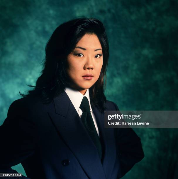 Comedian Margaret Cho poses for a portrait on January 28, 1994 in New York City, New York.