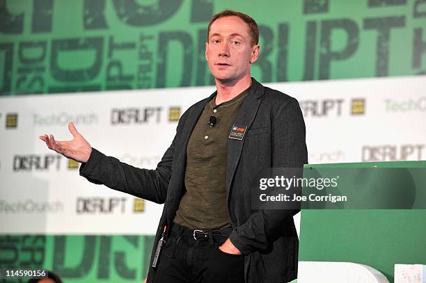 Michael Wolfe of ccLoop attends TechCrunch Disrupt New York May 2011 at Pier 94 on May 24, 2011 in New York City.