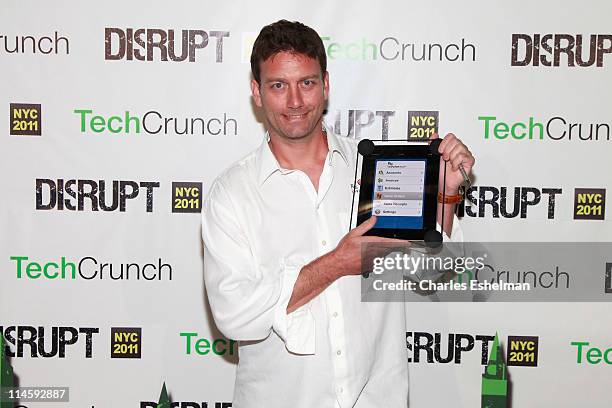 Paul Hoeper of invoice ASAP attends TechCrunch Disrupt New York May 2011 at Pier 94 on May 24, 2011 in New York City.