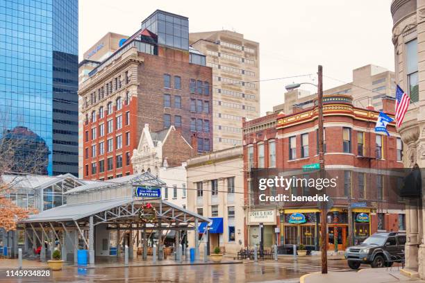 downtown lexington kentucky usa - lexington   kentucky stock-fotos und bilder