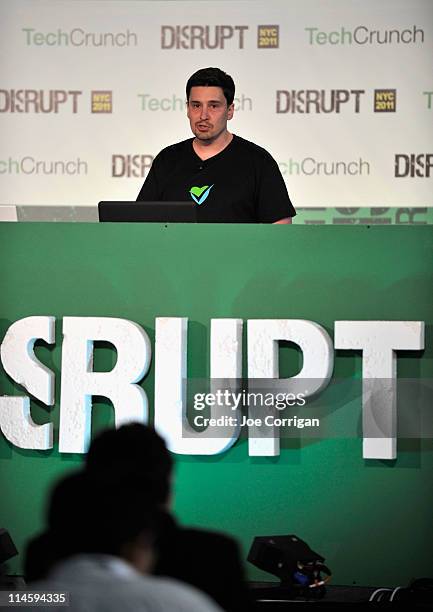 Eugene Mandel during TechCrunch Disrupt New York May 2011 at Pier 94 on May 24, 2011 in New York City.