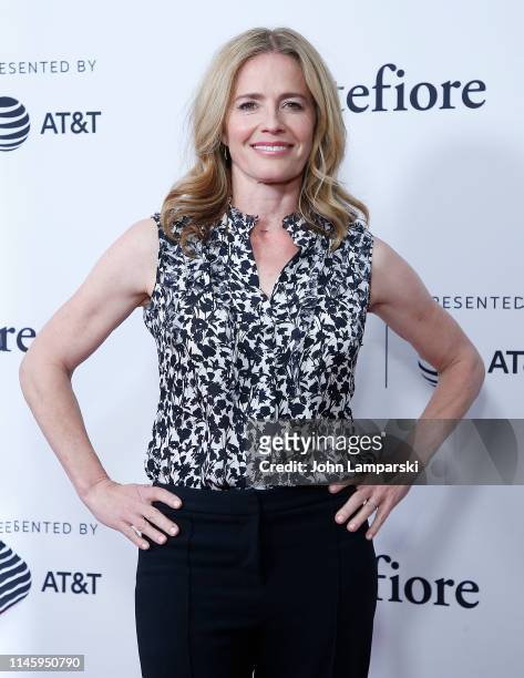 Elizabeth Shue attends 2019 Tribeca Film Festival - Tribeca TV: The Boys at SVA Theater on April 29, 2019 in New York City.