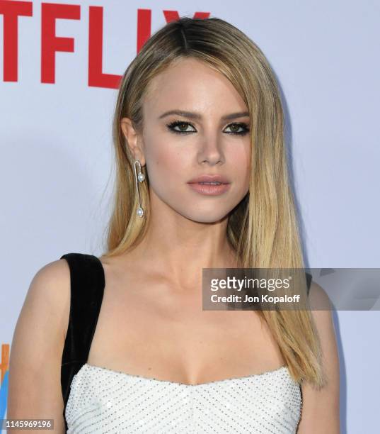 Halston Sage attends the Special Screening Of Netflix's "The Last Summer" at TCL Chinese Theatre on April 29, 2019 in Hollywood, California.