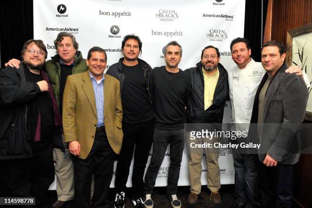 Director Guillermo del Toro, Co-President of Sony Pictures Classics, Tom Bernard, Publisher and VP of Bon Appetit, Paul Jowdy, Carlos Cuaron,...
