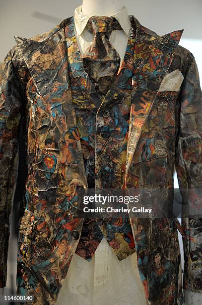 Work by artist/designer Greg Lauren is seen at the Los Angeles party for Alteration presented by Greg Lauren on May 1, 2010 in Los Angeles,...