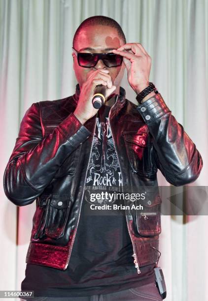 Musical artist Taio Cruz attends the Taio Cruz album release party hosted by Z100 and MySpace Music at Canal Room on June 1, 2010 in New York City.