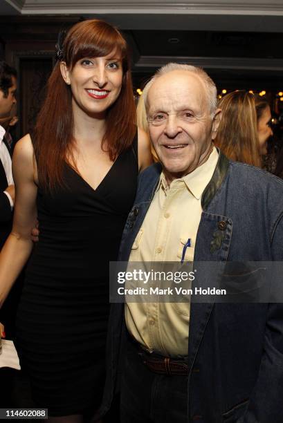 Ashley Harrell and Founder of A.C.E philanthropist Henry Buhl attend A.C.E.'s Young Professionals Cocktail Reception at RdV Lounge on May 20, 2010 in...