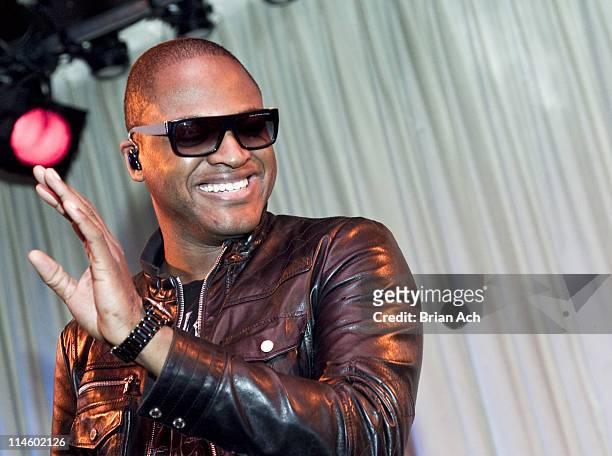 Musical artist Taio Cruz attends the Taio Cruz album release party hosted by Z100 and MySpace Music at Canal Room on June 1, 2010 in New York City.