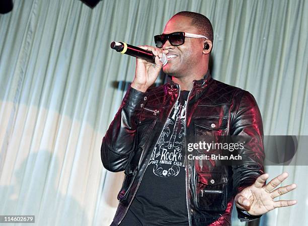 Musical artist Taio Cruz attends the Taio Cruz album release party hosted by Z100 and MySpace Music at Canal Room on June 1, 2010 in New York City.