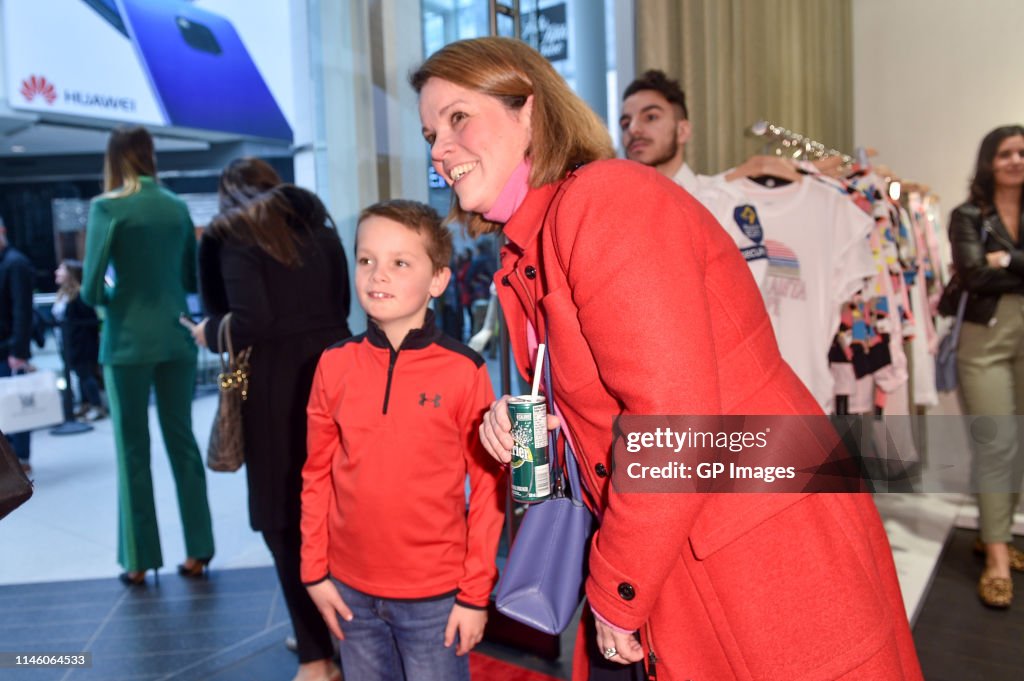 Marc Rafferty Guests attend Marc Cain’s True Bag Launch at Toronto Eaton Centre on ...