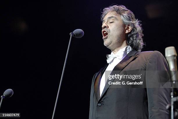 Andrea Bocelli during Andrea Bocelli in Concert at Madison Square Garden - November 30, 2006 at Madison Square Garden in New York City, New York,...