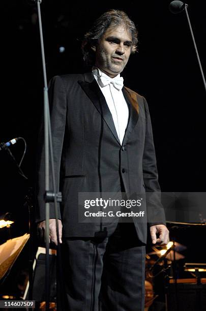 Andrea Bocelli during Andrea Bocelli in Concert at Madison Square Garden - November 30, 2006 at Madison Square Garden in New York City, New York,...