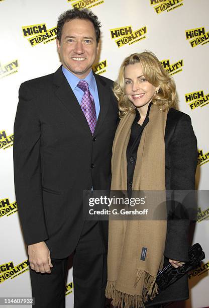 Kevin McCollum, producer and Lynnette McCollum during "High Fidelity" Broadway Opening - December 7th, 2006 at Imperial Theatre in New York City, New...