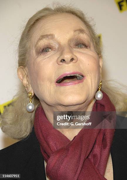 Lauren Bacall during "High Fidelity" Broadway Opening - December 7th, 2006 at Imperial Theatre in New York City, New York, United States.