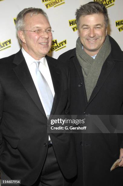 Walter Bobbie, director and Alec Baldwin during "High Fidelity" Broadway Opening - December 7th, 2006 at Imperial Theatre in New York City, New York,...