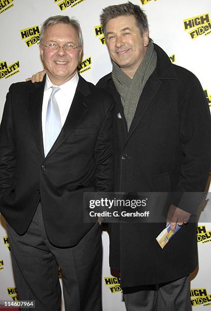 Walter Bobbie, director and Alec Baldwin during "High Fidelity" Broadway Opening - December 7th, 2006 at Imperial Theatre in New York City, New York,...