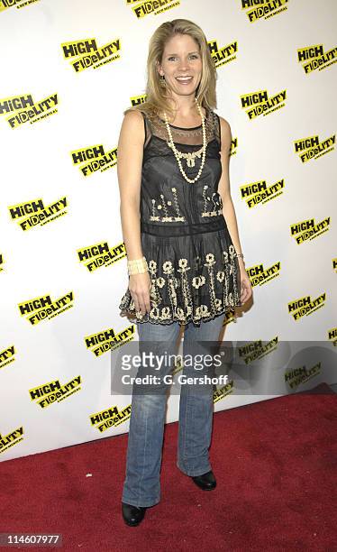 Kelli O'Hara during "High Fidelity" Broadway Opening - December 7th, 2006 at Imperial Theatre in New York City, New York, United States.