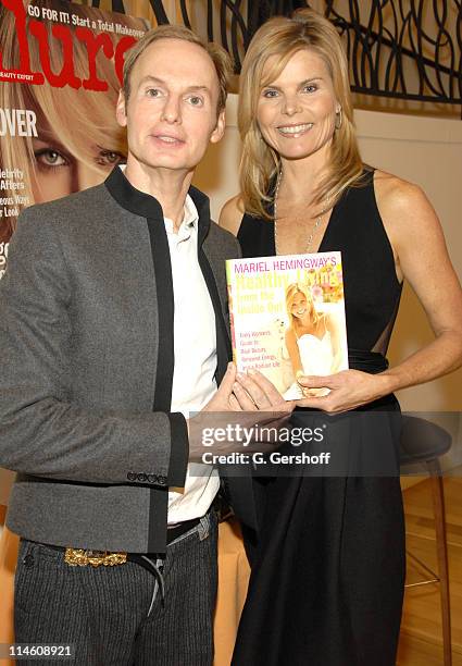 Dr. Frederic Brandt and Mariel Hemingway during Mariel Hemingway and Dr. Frederic Brandt Sign Copies of Her New Book "Healthy Living From the Inside...