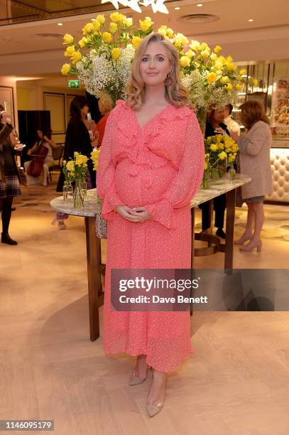 Hayley McQueen celebrates the 90th Anniversary of JW Marriott Grosvenor House London on April 30, 2019 in London, England.