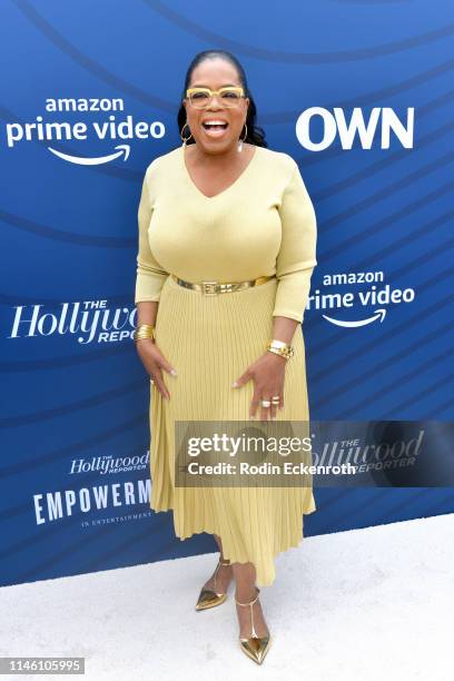 Oprah Winfrey attends The Hollywood Reporter's Empowerment In Entertainment Event 2019 at Milk Studios on April 30, 2019 in Hollywood, California.