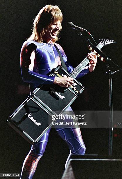 Christopher Guest of Spinal Tap during Spinal Tap in Concert, 1992 at Universal Amphitheatre in Universal City, CA, United States.